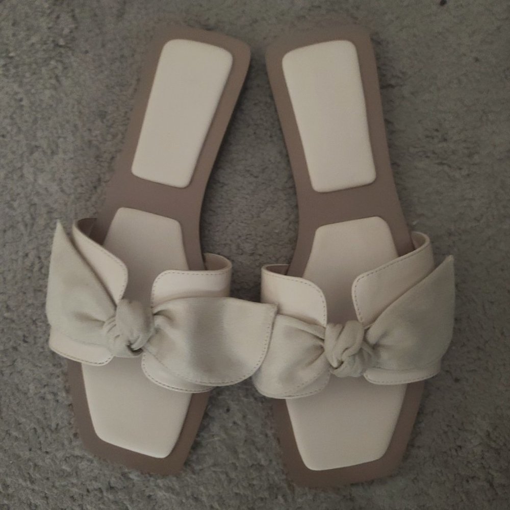 Laicigo Womens Open Toe Slide-On